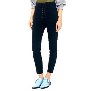 NWOT | A.L.C. | Kyle Lace Up Ankle Pant in Navy | Size 6